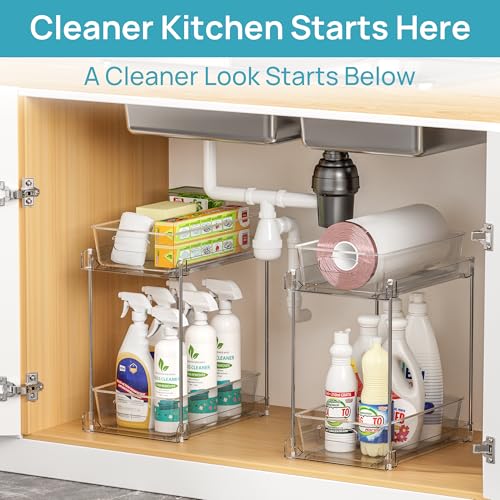 4 Pack Bathroom Organizer