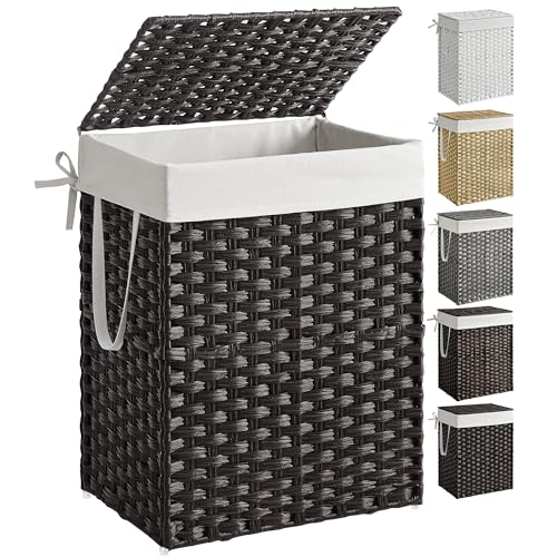 Slim Laundry Hamper with Lid