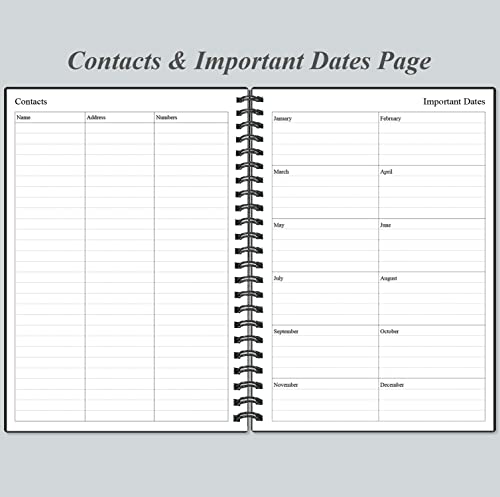 Daily Planner Undated A4 A5 B5