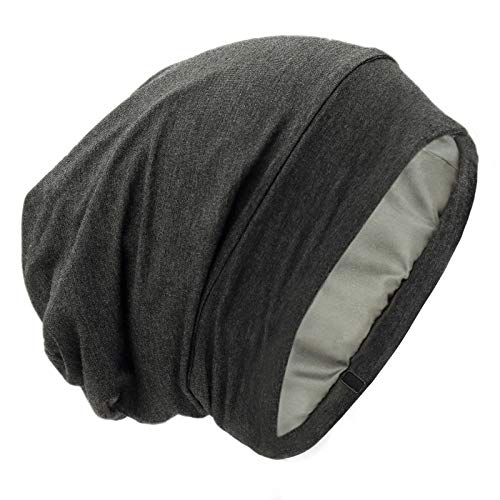 Silk Satin Lined Bonnet Sleep Cap