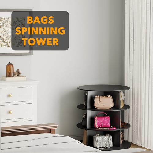 7 Tier Rotating Shoe Rack Tower