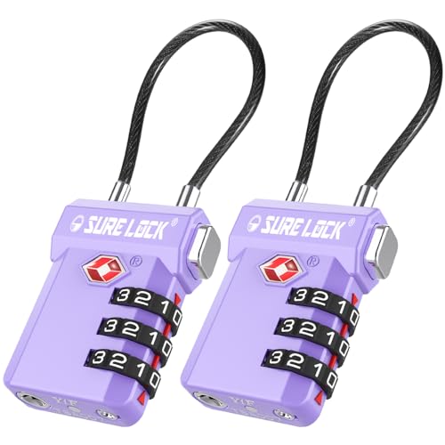 3 Digit TSA Approved Luggage Locks