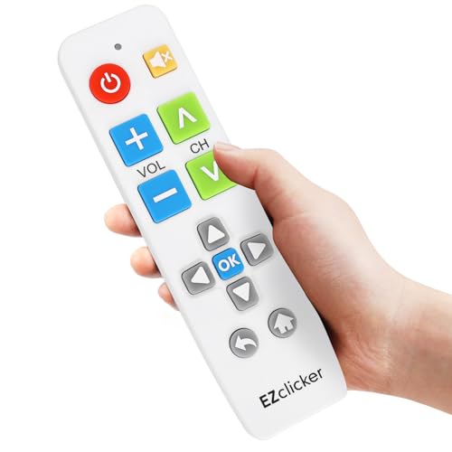 Big Button Universal TV Remote Control for All Samsung TV Only Simplified and Easy to Use