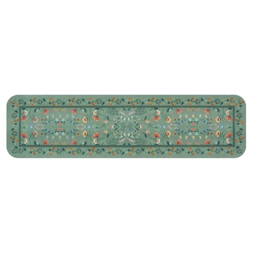 Stair Treads Non Slip Floral Stair Runner