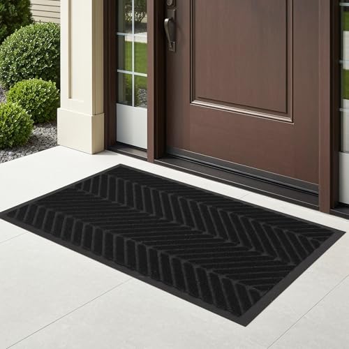 Heavy Duty Door Mat for Indoor Outdoor Entrance