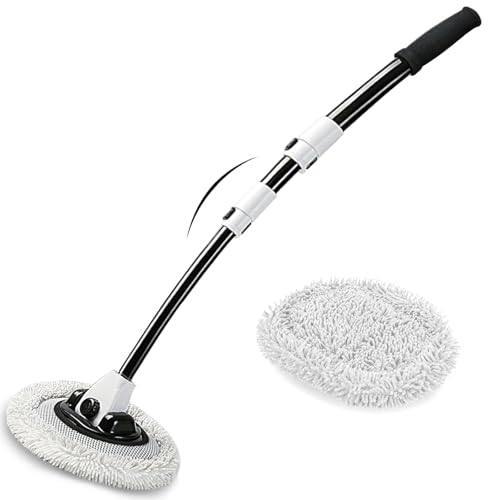 15° Curved Car Wash Brush with Long Handle