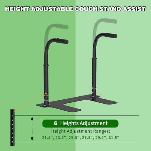 Oval Double Pipes Couch Stand Assist