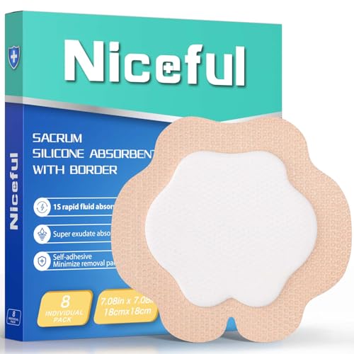 Large Sacrum Silicone Foam Dressing