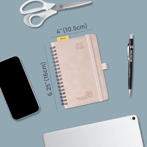 2026 2027 Monthly Planne 18 Month Calendar Agenda with Expense Tracker