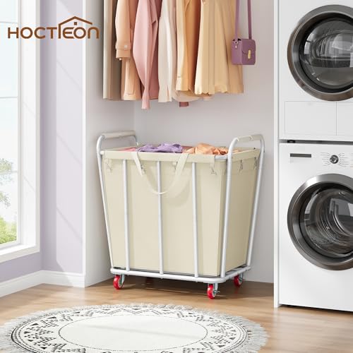 Large Laundry Cart with Wheels