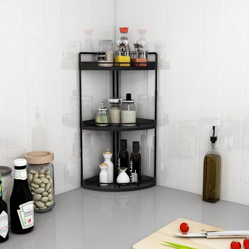 3 Tier Corner Bathroom Organizer Countertop for Storage