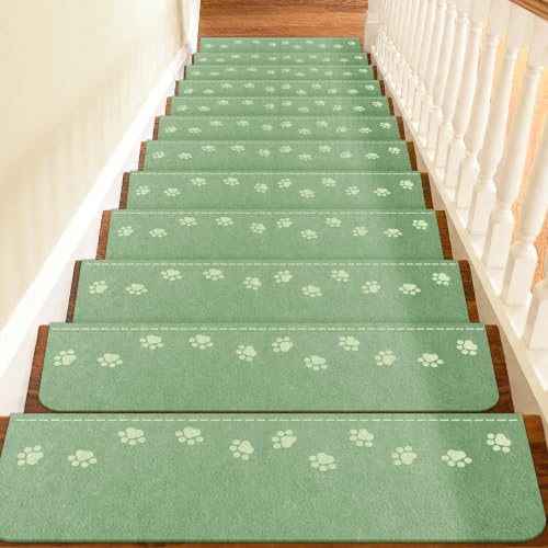 Non Slip Stair Treads for Wooden Steps Indoor