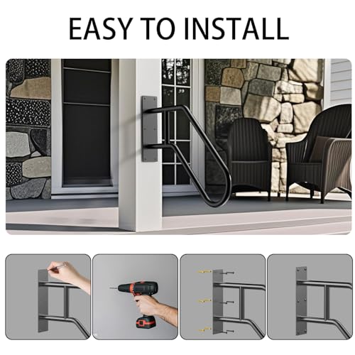Handrails for Outdoor Steps