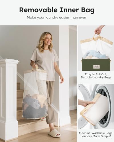 Laundry Hamper with Lid