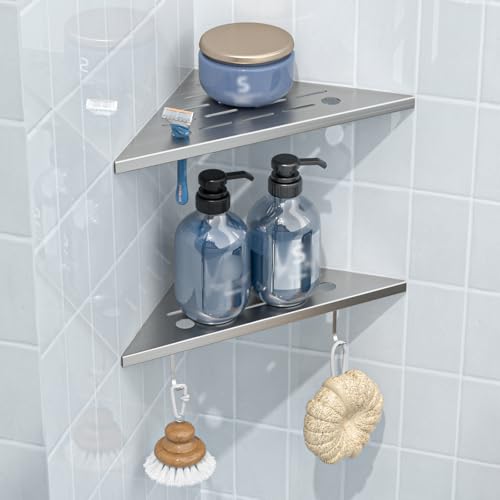 Corner Shower Shelf 2 Pack 10"