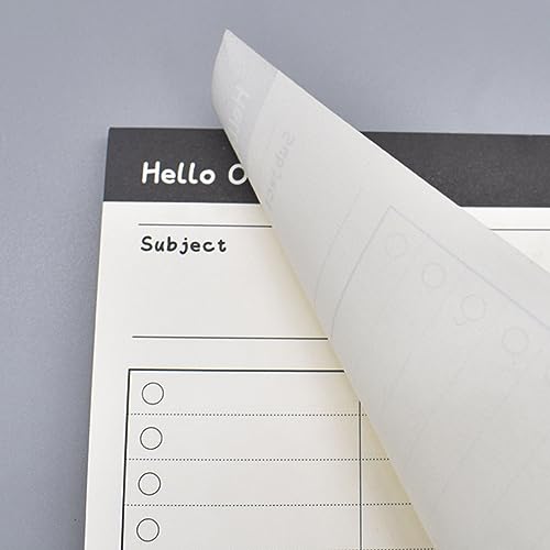 Meeting Note Notebook Planner Sticky Notes Meeting Business Work Planning Daily Planner Tear Off
