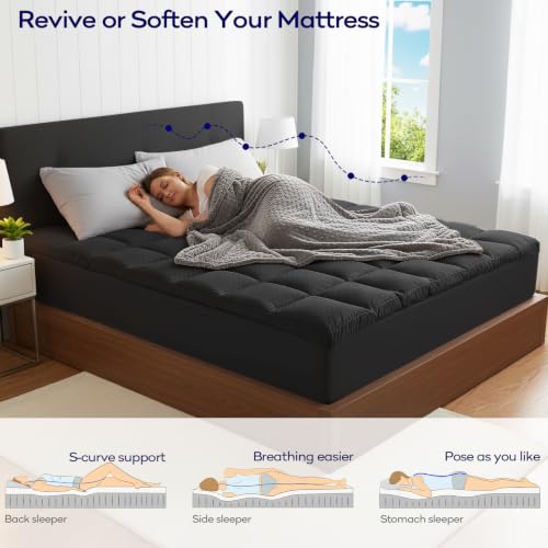 4 Inch Dual Layer Mattress Topper