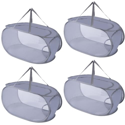 4 Pcs Mesh Popup Laundry Hamper