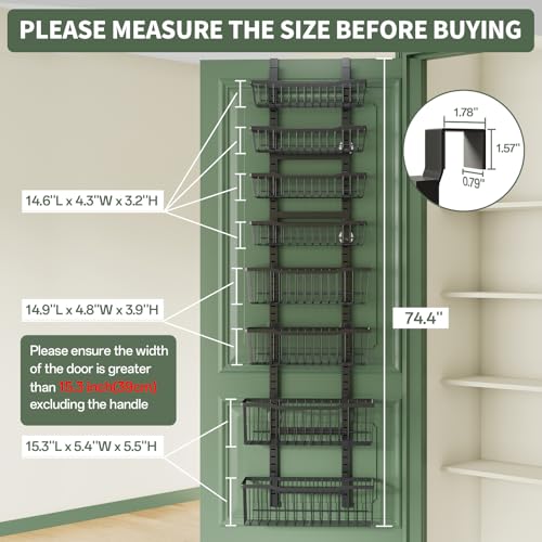 Over The Door Pantry Organizer