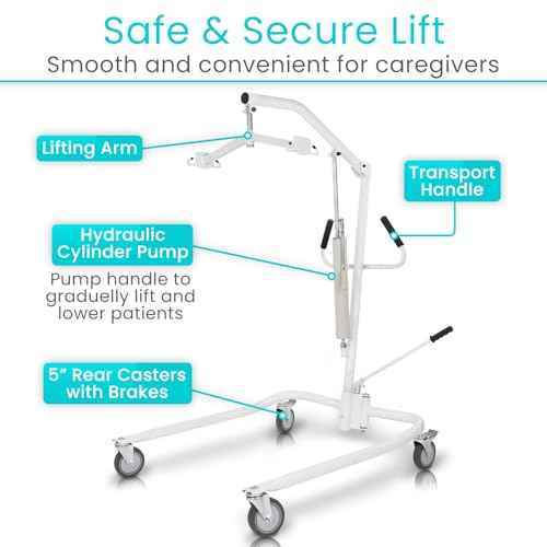 Lightweight Hydraulic Patient Lift