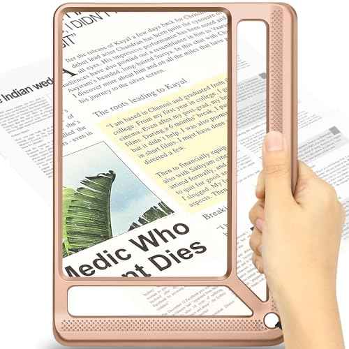 Full Page Magnifying Glass for Reading