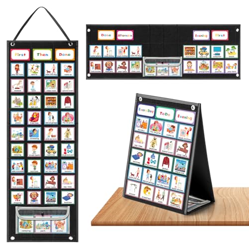 Daily Schedule Pocket Chart with Cards