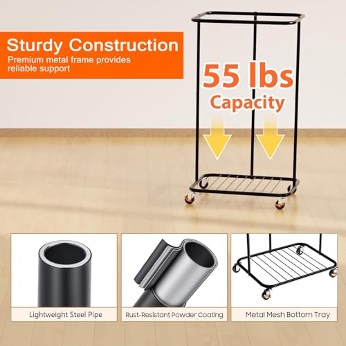 Laundry Hamper with Wheels