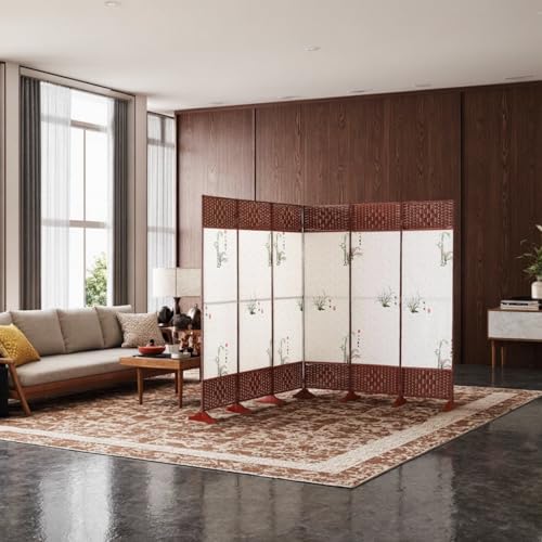 4pcs Folding Room Divider Stand