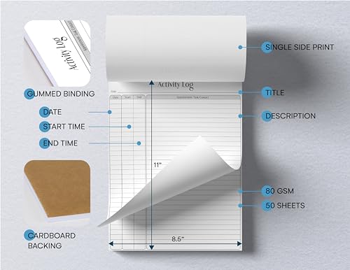 Activity Log Notepad