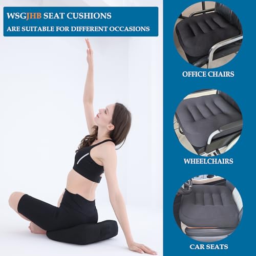 Car Booster Seat Cushion Posture Cushion Portable Breathable Mesh