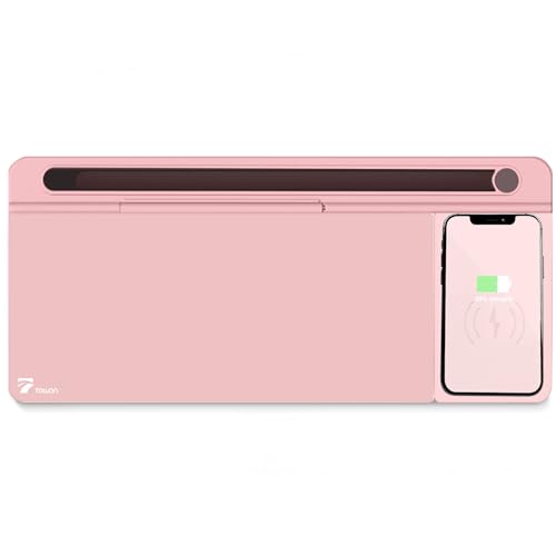 Glass Desk Whiteboard with Storage