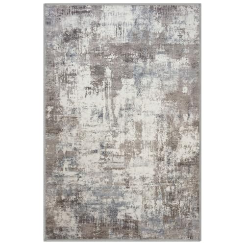 Abstrac Washable Rugs for Entryway