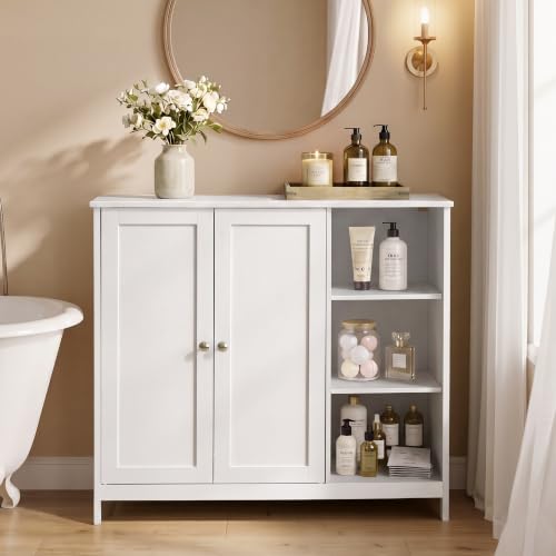 Bathroom Floor Storage Cabinet