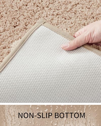 Fluffy Absorbent Bathroom Rug