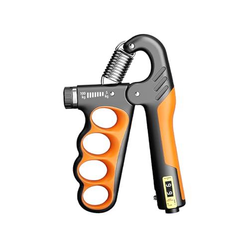 Grip Strength Trainer with Adjustable Resistance & Automatic Counter