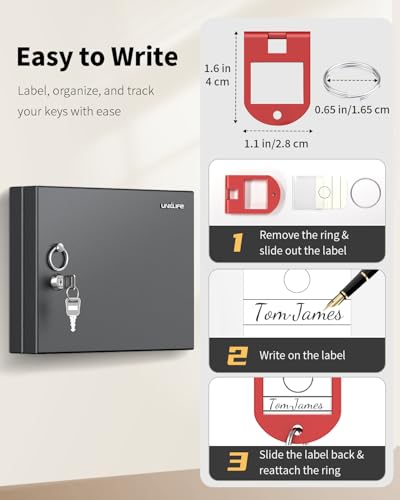 Key Lock Box Wall Mount Key Box