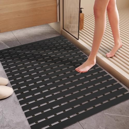 Non Suction Cups Shower Mat