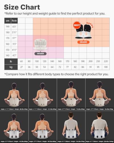 Curble Chair Teenager] Ergonomic Lower Back Chair Support