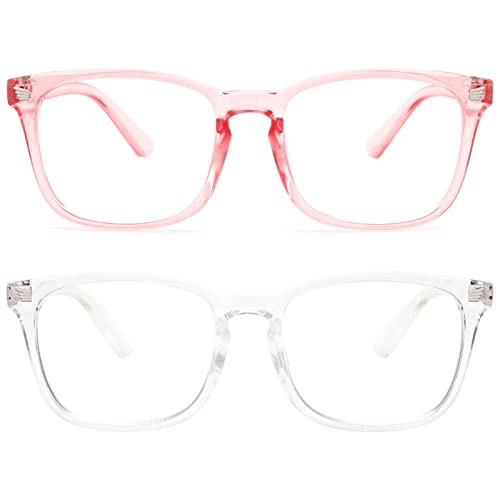 2 Pack Blue Light Blocking Glasses