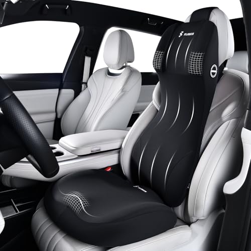 Memory Foam Car Seat Cushion with 2