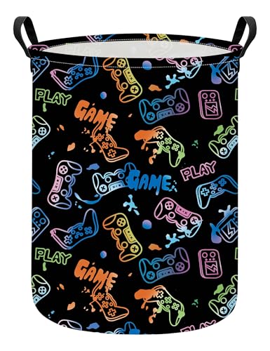 Laundry Hamper Large Canvas Fabric Storage Basket