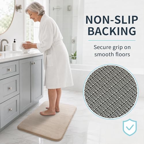 Memory Foam Bath Mat Rug