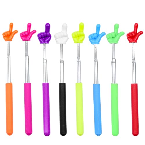 8Pcs Telescopic Teachers Pointer