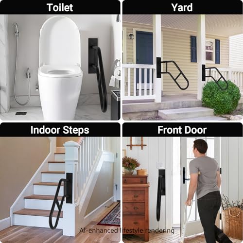 Hand Rails for Outdoor Steps & Elderly