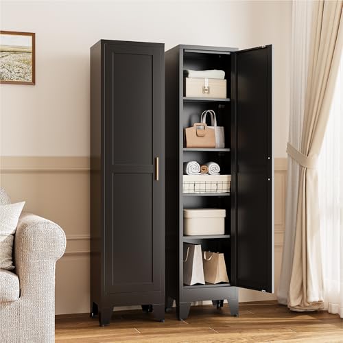 Metal Narrow Bathroom Cabinet