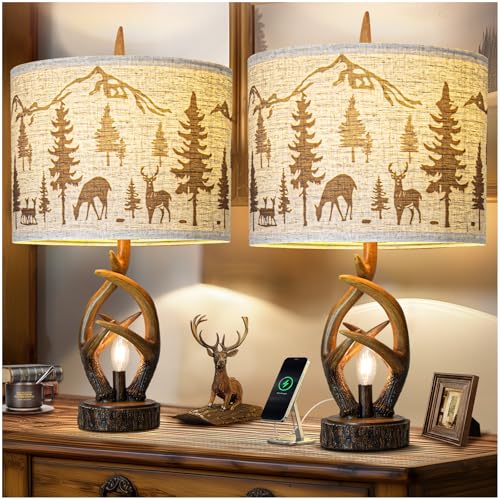 Antler Table Lamp Series