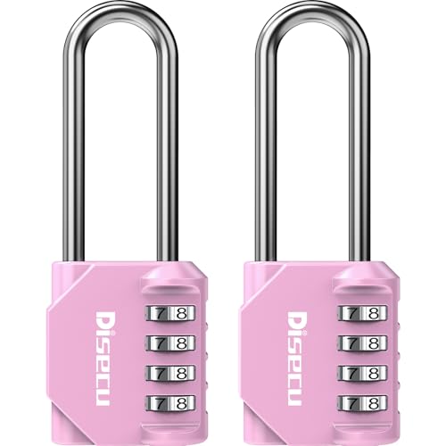 4 Digit Long Shackle Combination Lock