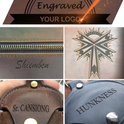 Full Grain Leather Playing Card Case for 2 Decks