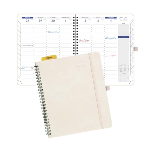 2026 WEEKLY PLANNER TWO PAGES PER WEEK WELV7 WELU7 SERIES JAN.2026