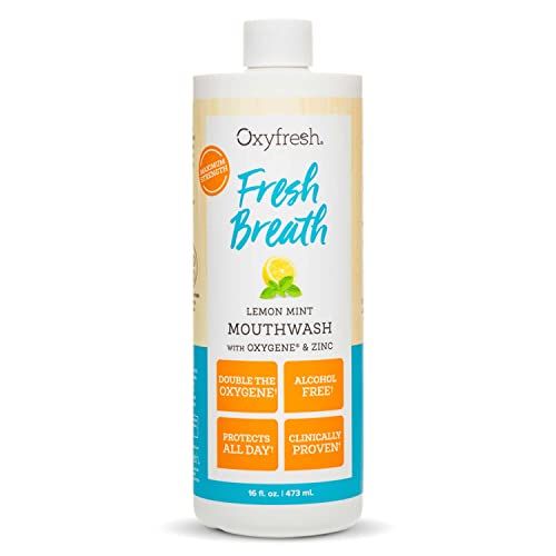 Lemon Mint Fresh Breath Mouthwash